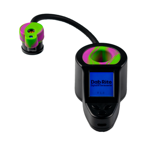 Dab Rite - Digital IR Thermometer - Purple/Green Swirl