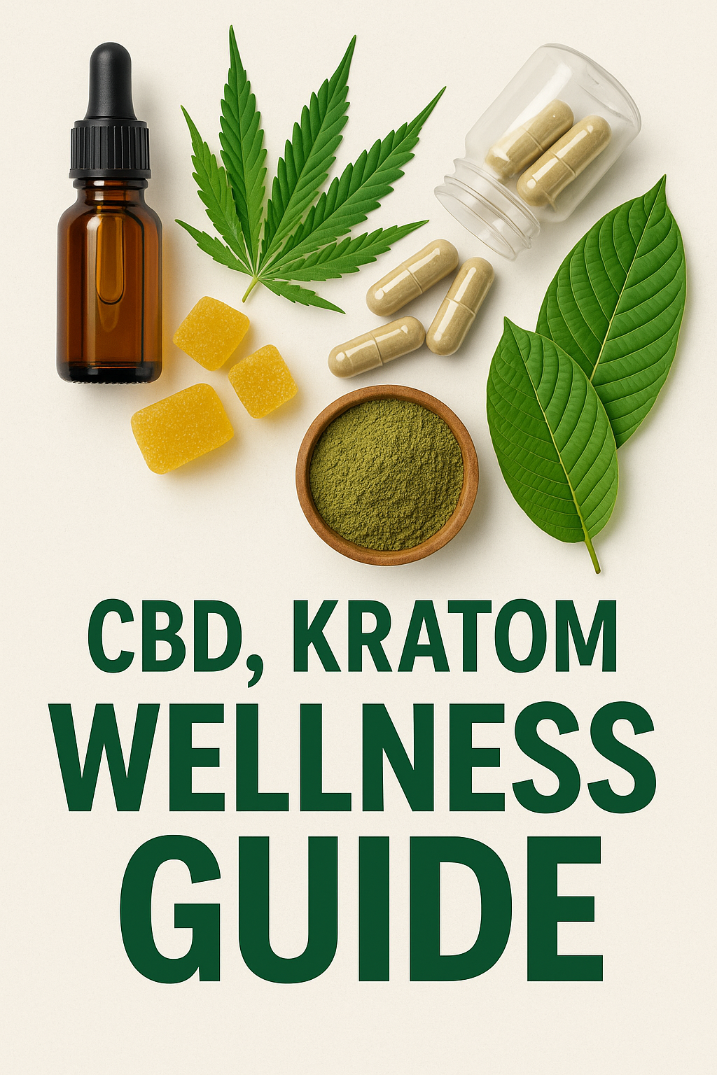 CBD, Kratom, Natural Lifestyle Wellness Guide