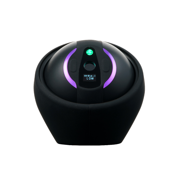 Dab Rite Go portable Bluetooth IR thermometer for dabbing — front view of the compact digital display unit