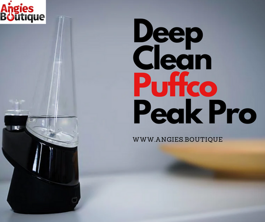Limpieza profunda del Puffco Peak Pro
