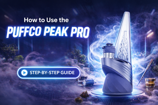 Cómo usar el vaporizador Puffco Peak Pro