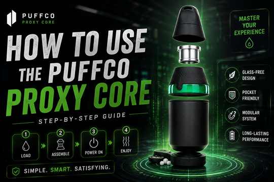 How to Use the Puffco Proxy Core Kit (Step-by-Step Guide)