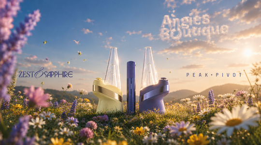 Puffco Sapphire & Zest Drop: New Peak & Pivot Colors