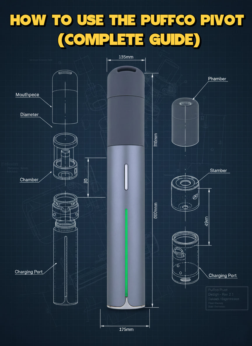 The comprehensive guide on how to use your Puffco Pivot. Everything you need to know to get started