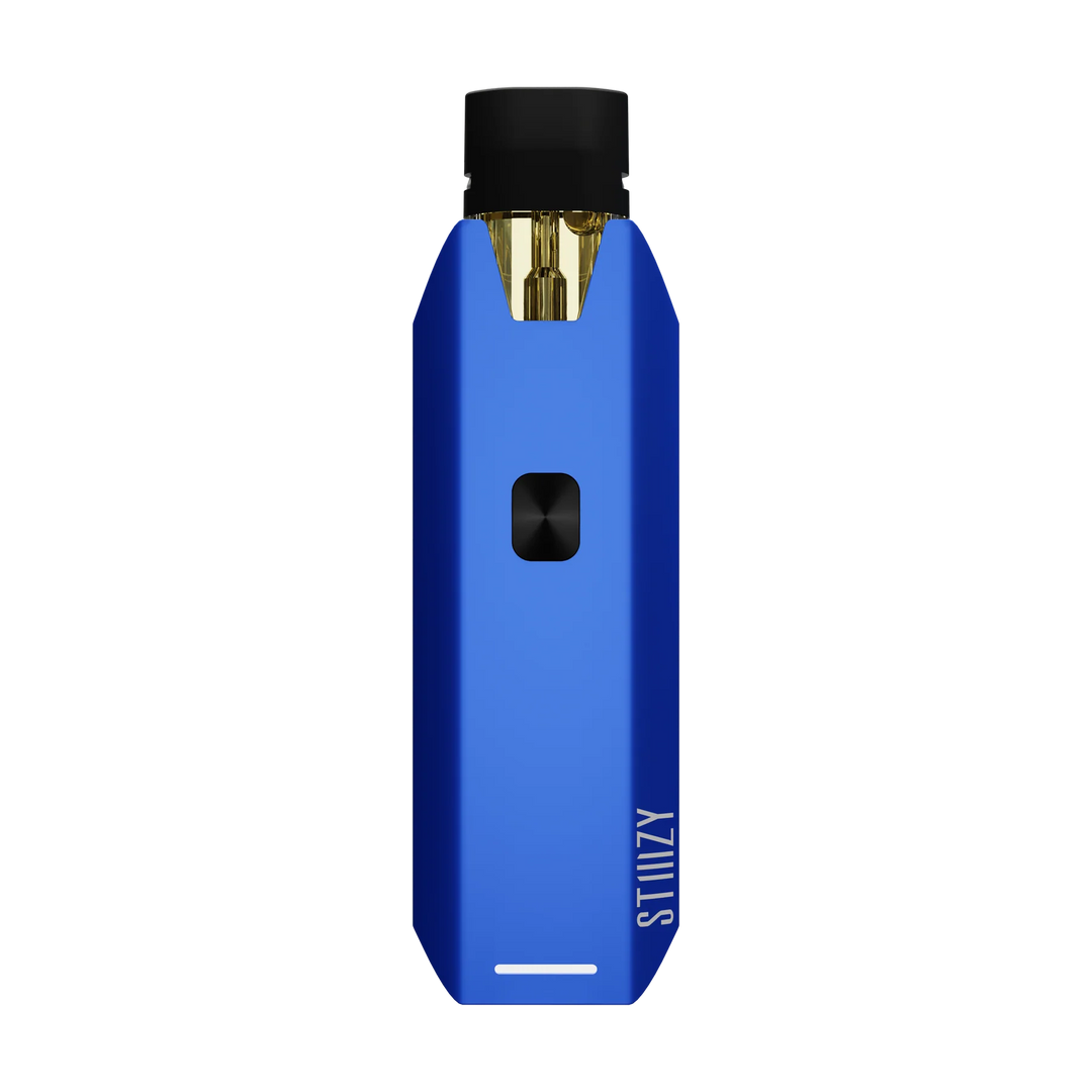 STIIIZY Pro XL Battery in blue, a 550mAh adjustable-voltage pod battery