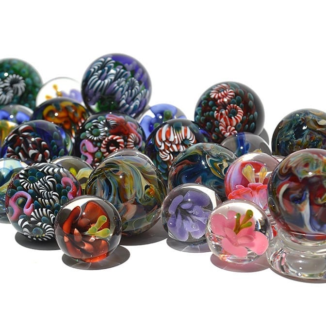 Slurper Marbles & Terp Pearls — Ruby Pearl Co, Bear Quartz