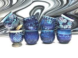 Liberty 503 Glass, Sandblasted functional glass art