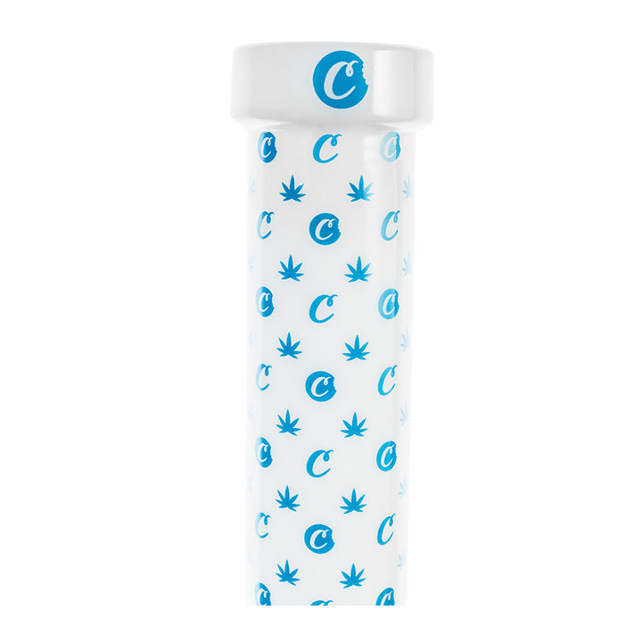 Cookies V Straight water pipe full body view highlighting straight tube structure and ice catcher