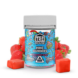 Tre House - HHC Gummies - Strawberry Burst