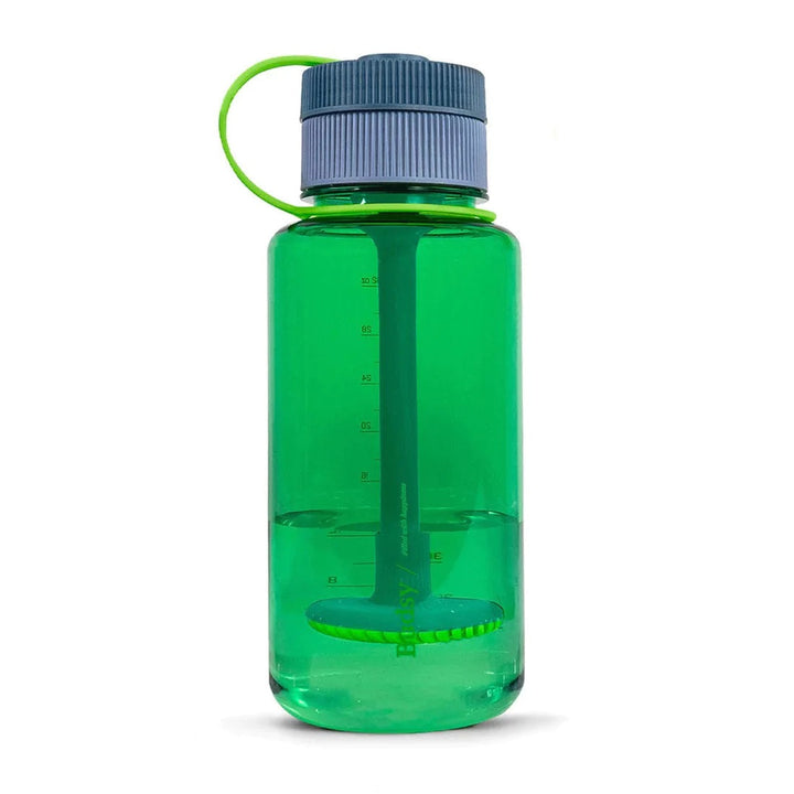 Puffco Budsy pipe disguised as water bottle in Emerald