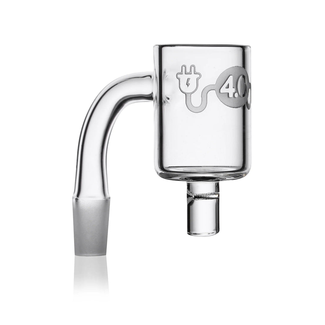 4 Point 0 Glass E-Quartz Nail — quartz nail for e-nail setups, hero shot