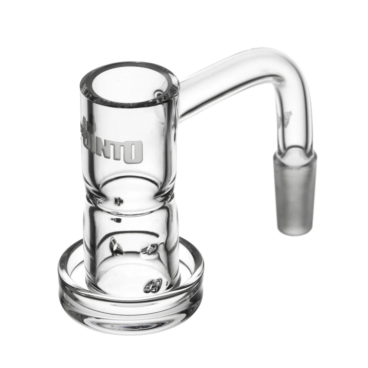 4 Point 0 Glass T4 Fountain Quartz Nail — fountain airflow quartz nail, hero shot