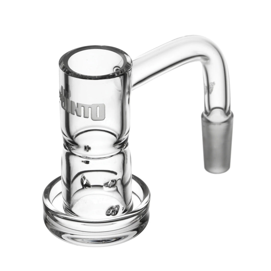 4 Point 0 Glass T4 Fountain Quartz Nail — fountain airflow quartz nail, hero shot