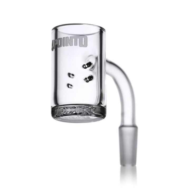4 Point 0 Glass T4 Quartz Nail — flat top quartz nail, hero shot