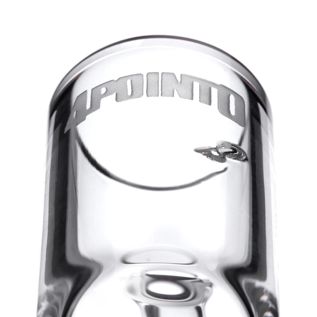 4 Point 0 Glass Tourbillon Quartz Nail — spinning tourbillon quartz nail, side profile