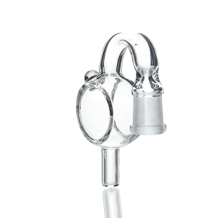 4 Point 0 Glass Vapor Breezeway quartz banger, 14mm Female 90 degree, alternate view