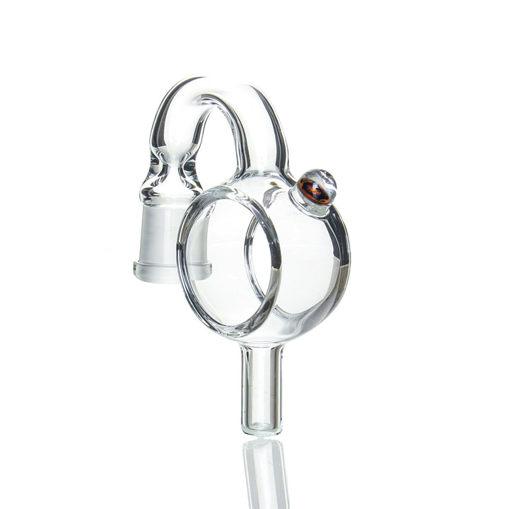 4 Point 0 Glass Vapor Breezeway quartz banger, 14mm Female 90 degree