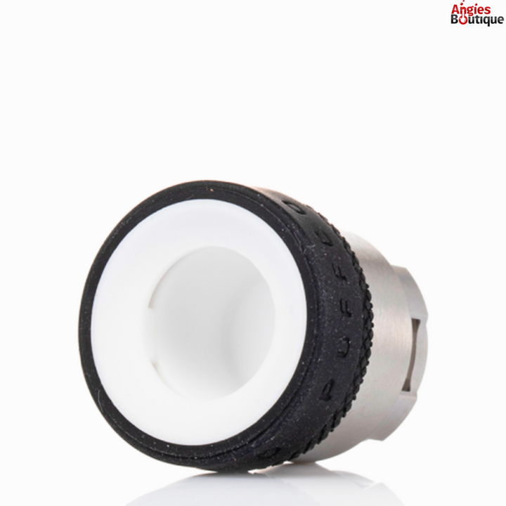 Puffco Peak Atomizer inside the ceramic heating chamber view