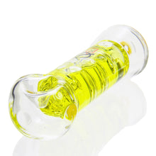 Load image into Gallery viewer, Q Sci - Glycerin Hand Pipe - Yellow
