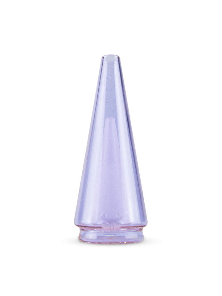 Ultraviolet Puffco Peak Pro glass top with frosted inner chamber