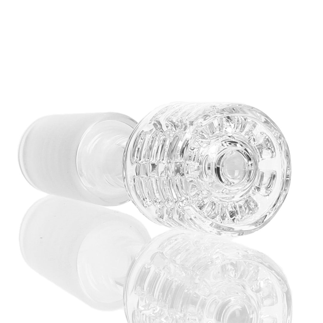 J-Red 14mm Male Quad Stack Diamond Knot — alternate view of quartz knot nail