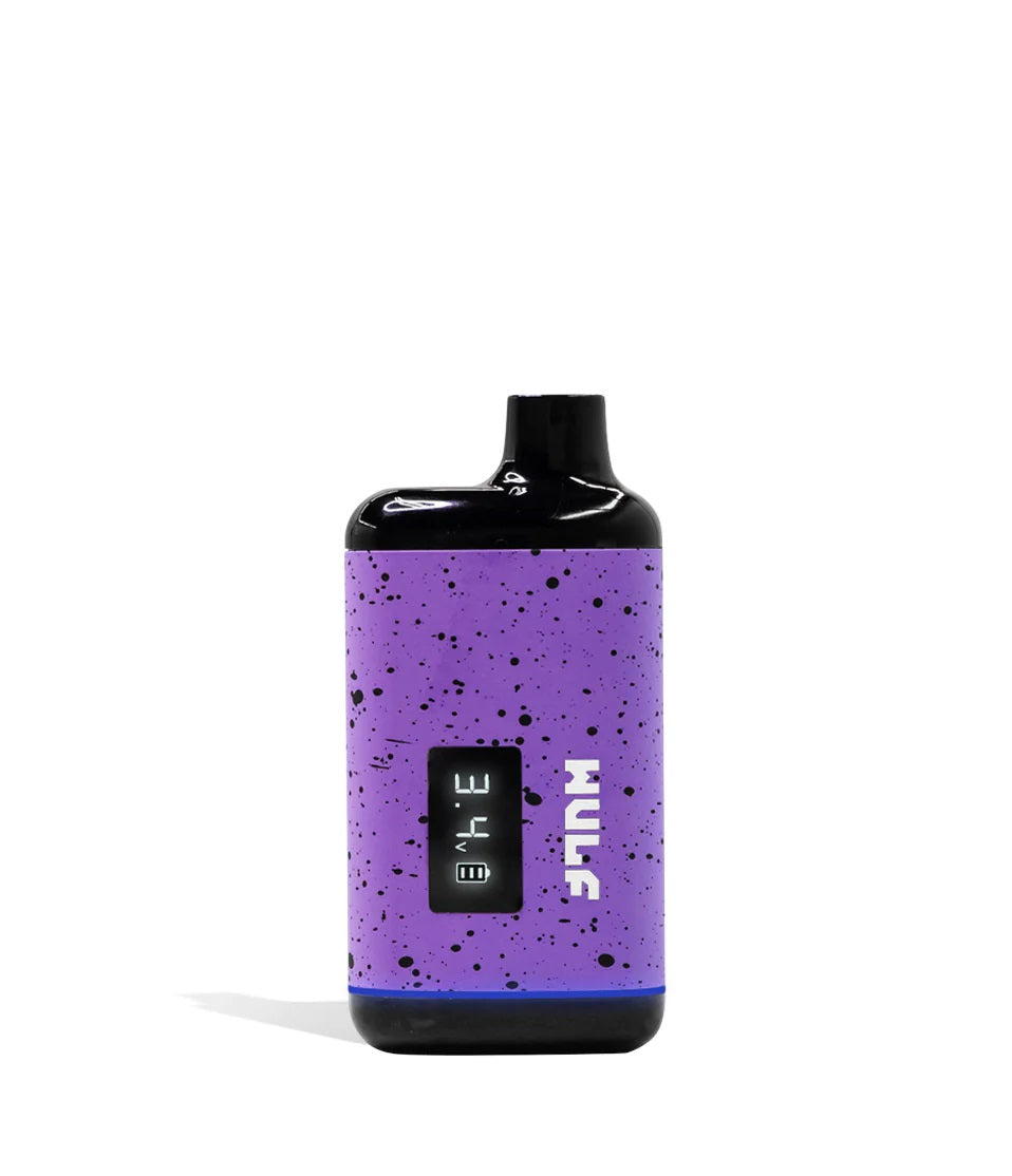 Wulf Mods Recon Vaporizer – Purple and Black body with digital display and side-button controls.
