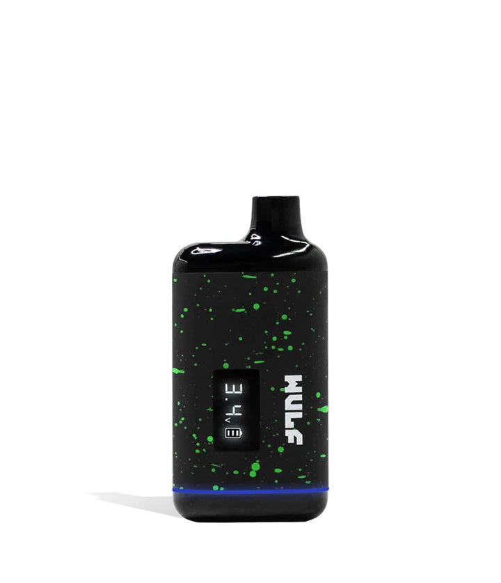 Wulf Mods Recon Vaporizer – Black and Green finish with OLED screen and adjustable voltage settings.
