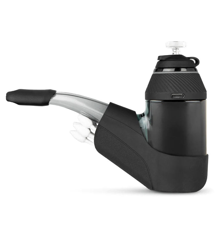 Raised mouthpiece installed on Puffco Proxy in black