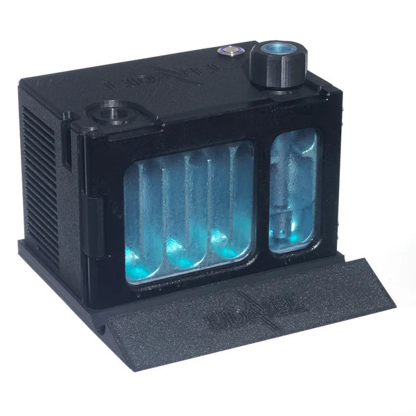 Lidavel The Box isometric view with the tray and visible condensation on the chilled chamber