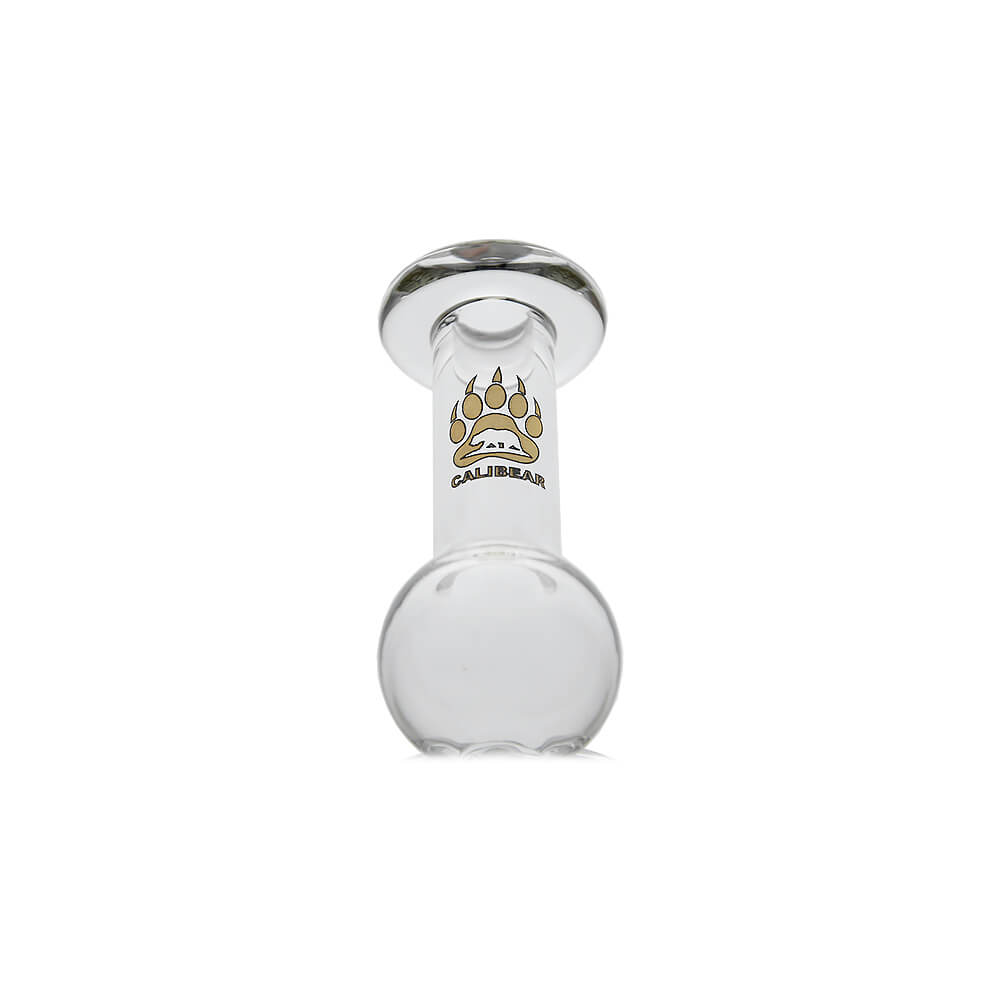 Calibear Curve Flow Sidecar Glass Attachment for Dr. Dabber Switch 2 Clear