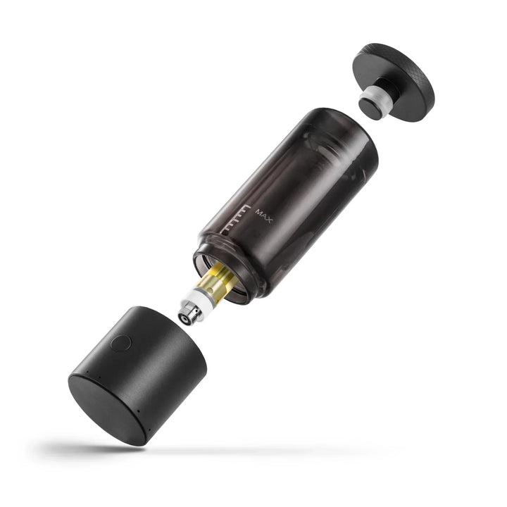 Cloudious9 CARTI9 portable vape battery with cartridge attached