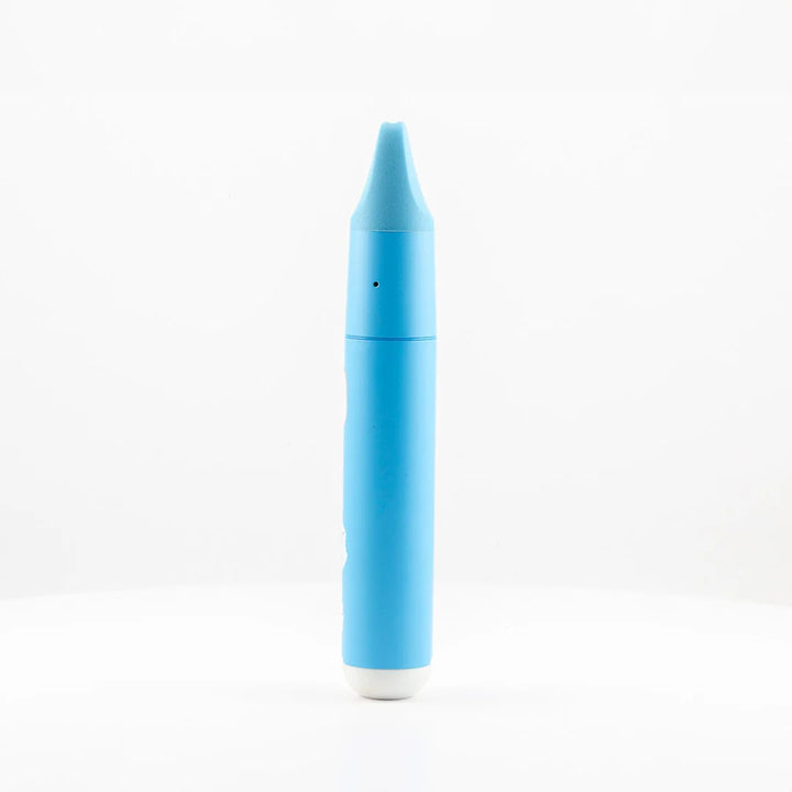 G Pen Micro+ Cookies – horizontal shot highlighting slim pen shape and blue finish.