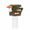 Empire Glassworks - Bug's Life Slide 14mm – Mossy Log & Mushroom Glass Bowl Piece
