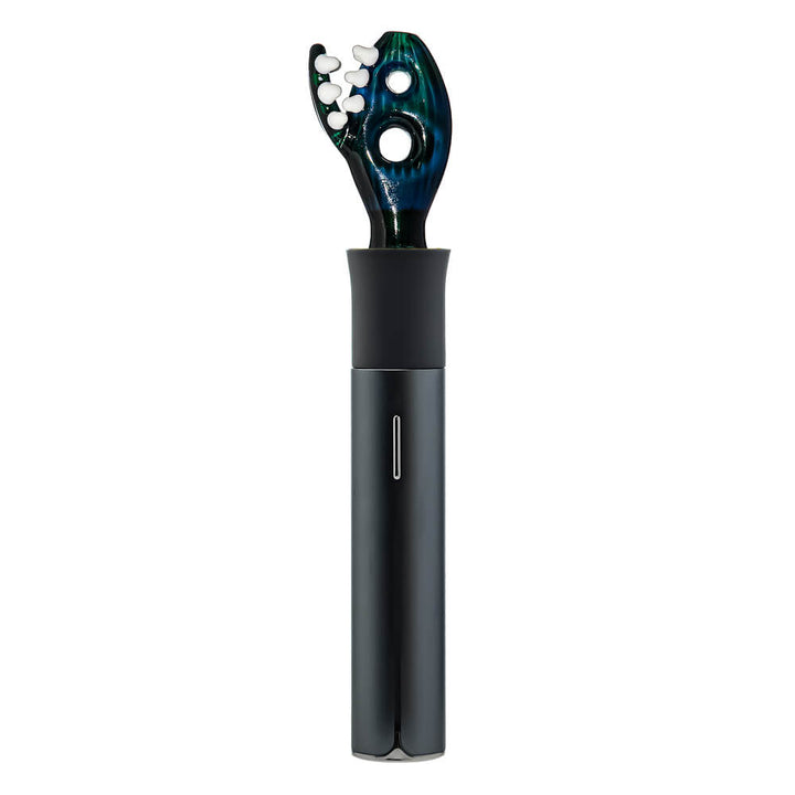 Calibear Dino Puffco Pivot Attachment Ghost Green