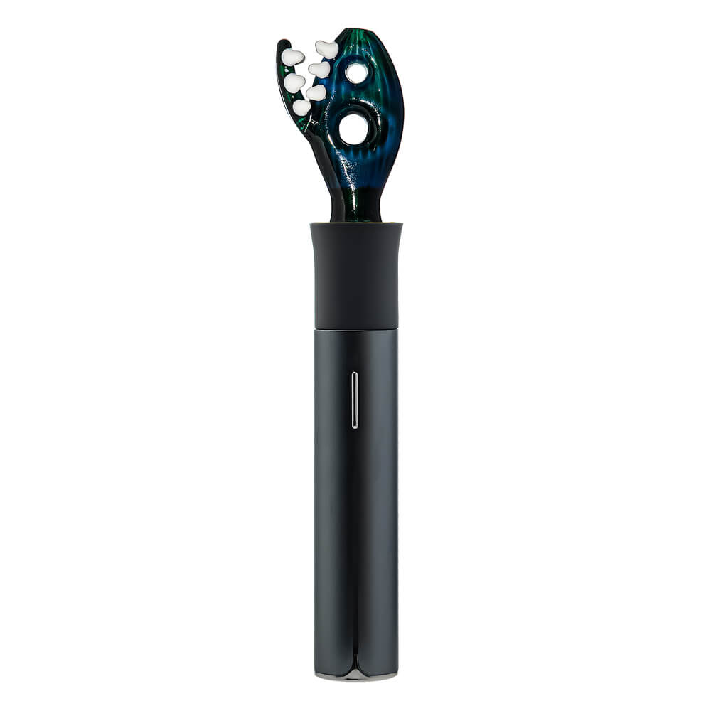 Calibear Dino Puffco Pivot Attachment Ghost Green
