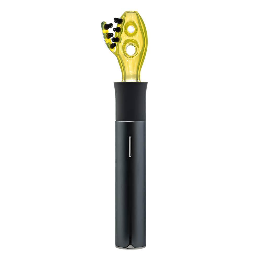 Calibear Dino Puffco Pivot Attachment Lemon Candy