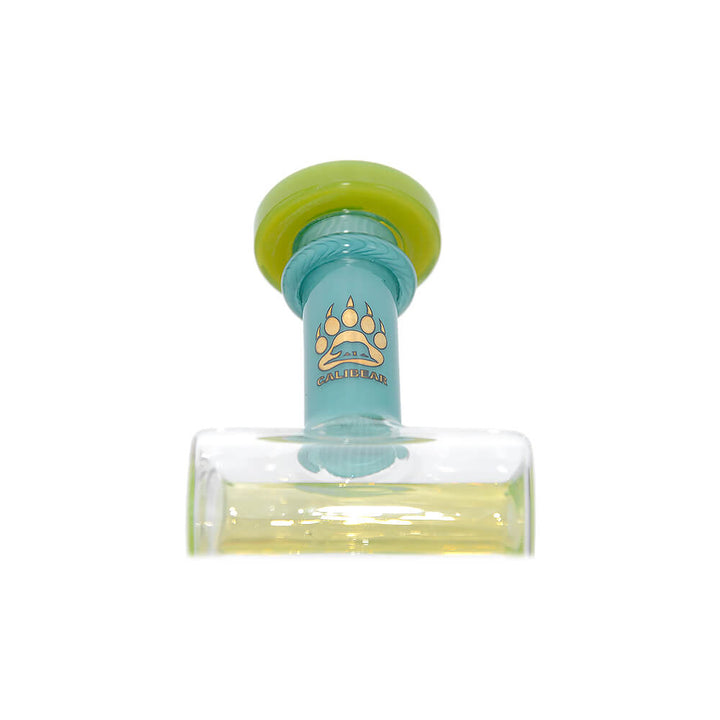 Calibear Multi-Chamber Recycler Dab Rig Lime Candy
