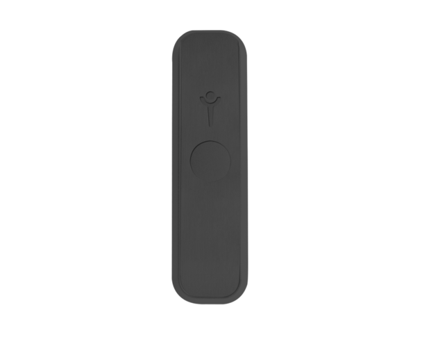 Genius Pipe Mini Black magnetic dry pipe closed view