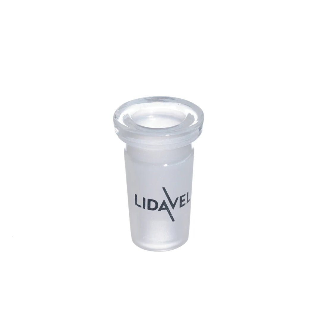 The 14mm to 10mm glass reducer included with the Lidavel Box