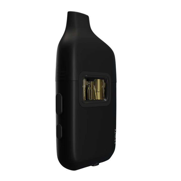 Stiiizy Bar Battery — closed device angle showing the airflow adjustment and USB-C charging port (pods sold separately)