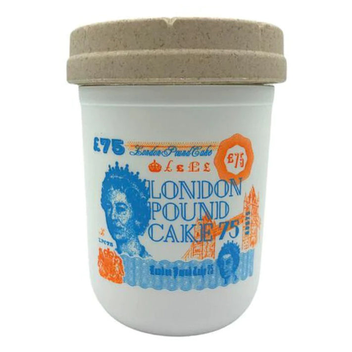 Cookies Re-Stash Jar 8 oz London Pound Cake