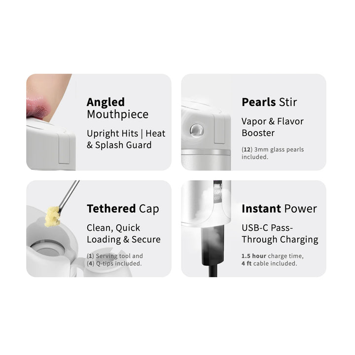 Yocan Pocket Vaporizer pearls stir