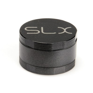 Black SLX ceramic 4 piece grinder standing upright