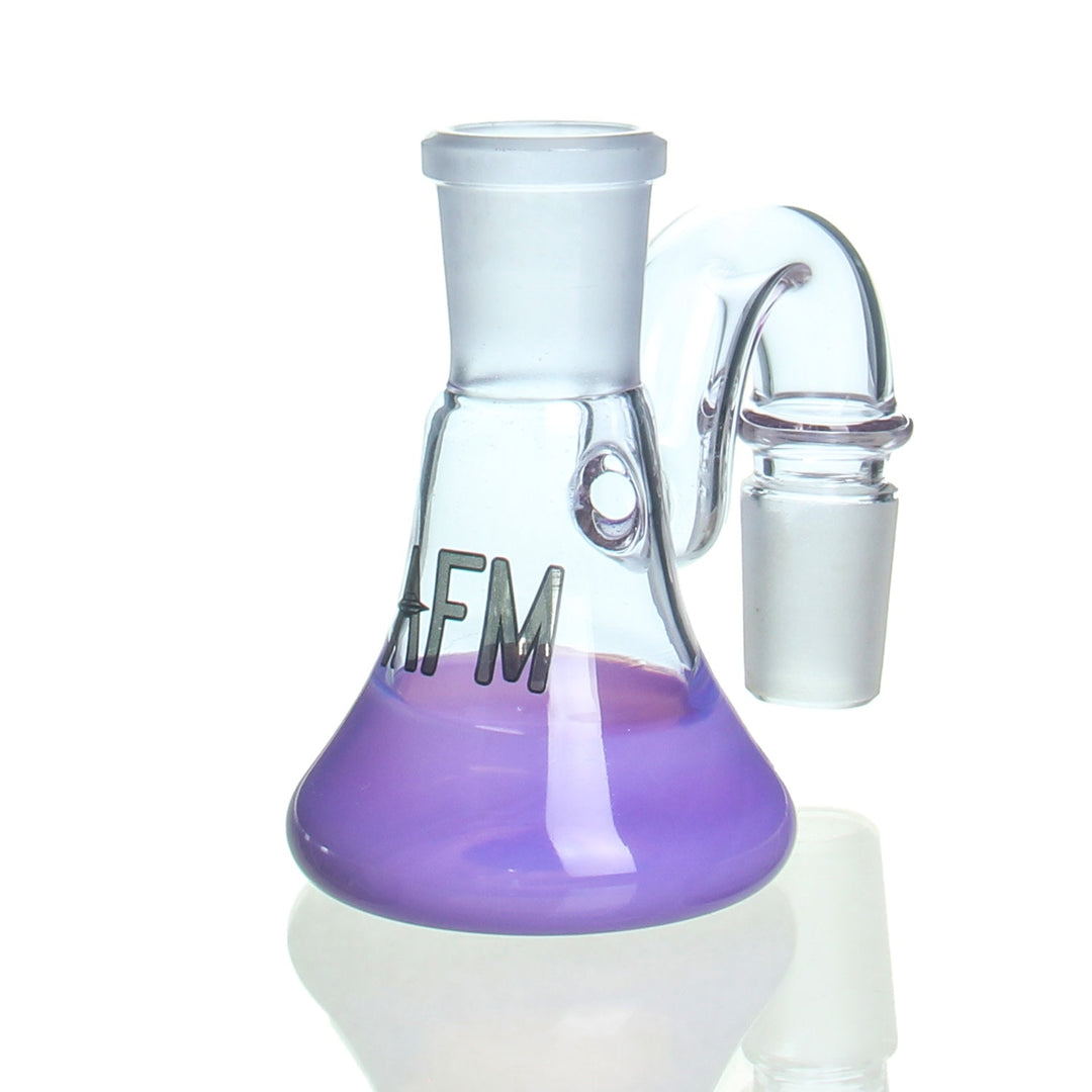 AFM Glass Full Color Dry Catcher — Purple colorway with 14mm 90deg joint