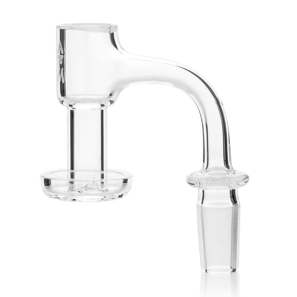 AFM Terp Slurper 14mm Male 90deg — quartz terp slurper banger with 14mm male joint at 90 degrees