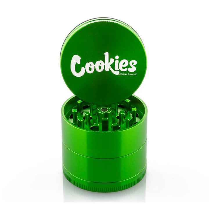 Santa Cruz Shredder x Cookies - 4 Piece Medium Grinder - Green