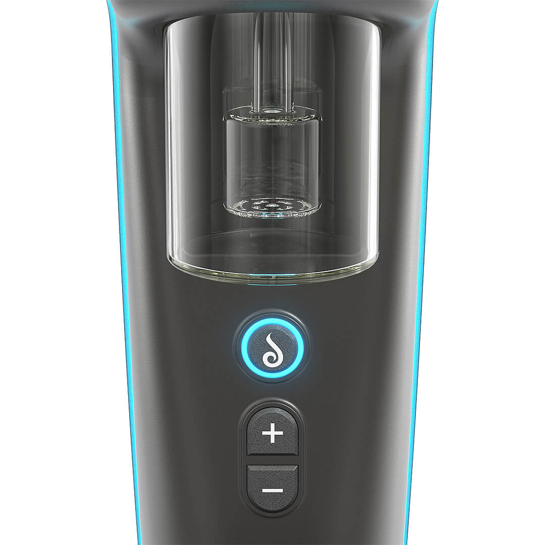 Dr. Dabber Switch² – close-up of IR temperature sensor window inside the chamber lining.