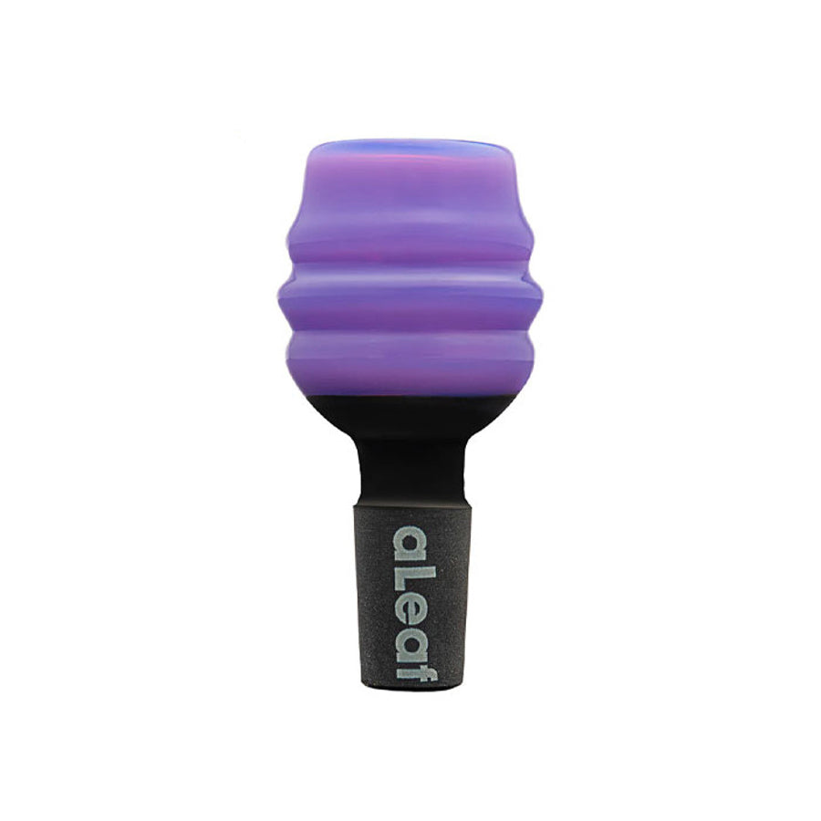 aLeaf 14mm Male Honey Pot Bowl in Purple