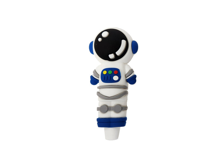 Angies Boutique Silicone Astronaut Pipe — astronaut-shaped silicone hand pipe, hero shot