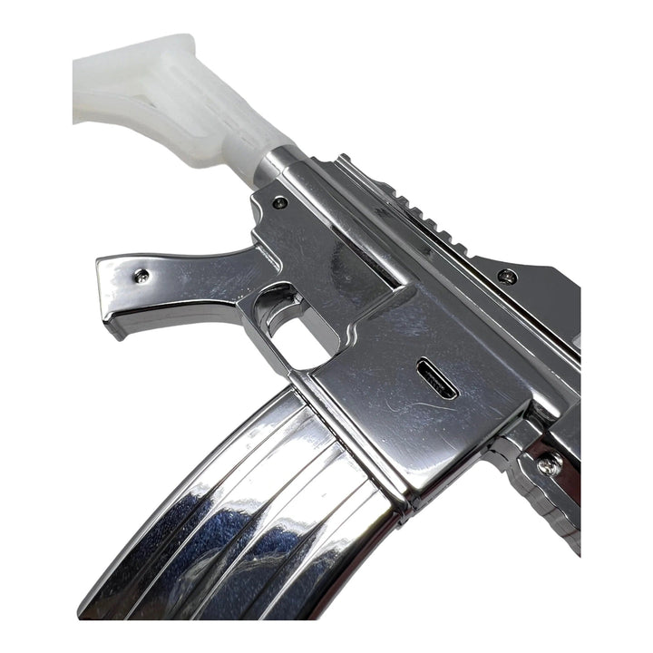 Arsenal Gear AR-15 Electric Nectar Collector — Black rifle-styled electric nectar collector, alternate angle